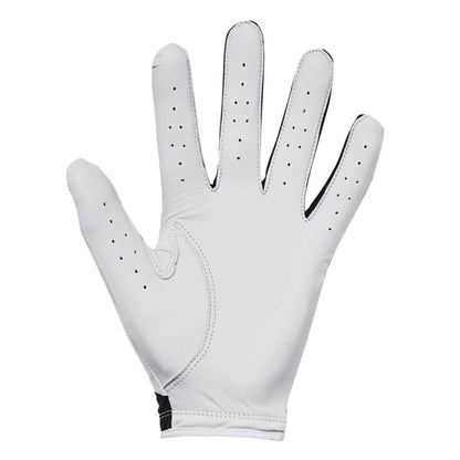 Under Armour Mens Iso - chill Golf Glove - Left Hand Medium Large - White (100)/Black