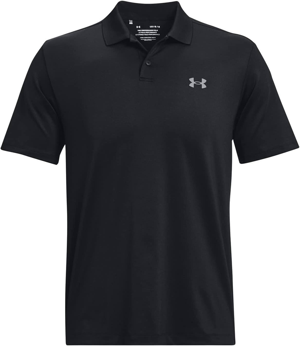 Under Armour Men's Matchplay Polo - (001) Black / / Pitch Gray - XX - Large