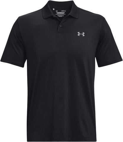 Under Armour Men's Matchplay Polo - (001) Black / / Pitch Gray - XX - Large