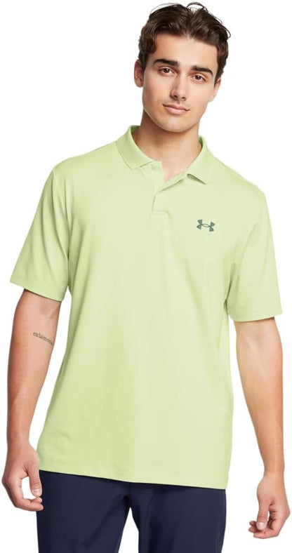 Under Armour Men's Matchplay Polo - (383) Retro Green / / Forest Green - XX - Large