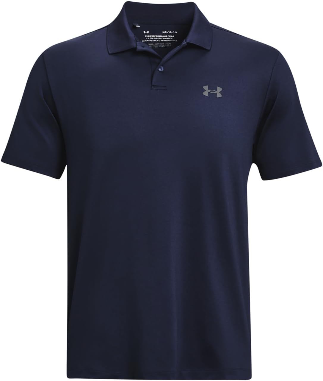 Under Armour Men's Matchplay Polo - (410) Midnight Navy / / Pitch Gray - Small