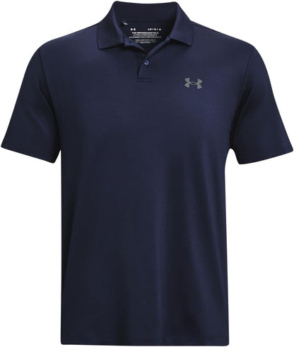 Under Armour Men's Matchplay Polo - (414) Static Blue / / Black - 4X - Large