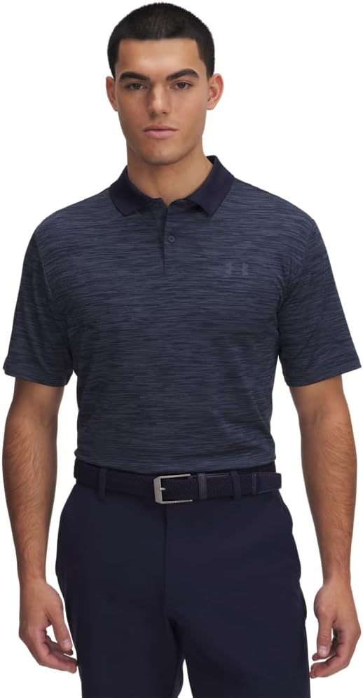 Under Armour Men's Matchplay Polo - (418) Blue Smoke / / Midnight Navy - Medium Tall