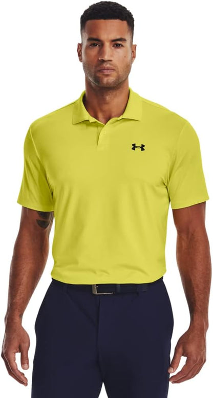 Under Armour Men's Matchplay Polo - (799) Starfruit / / Midnight Navy - Large Tall