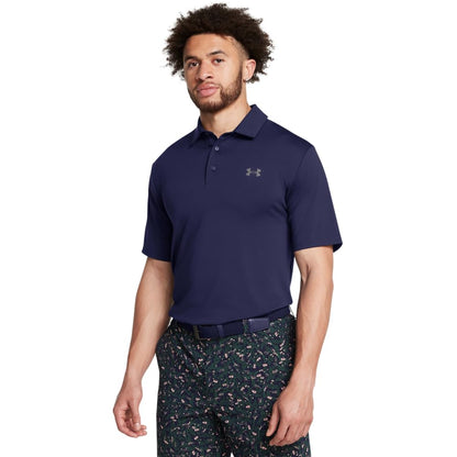 Under Armour Men's Playoff Polo 3.0 - (001) Black / Jet Gray / Black - XX - Large Tall