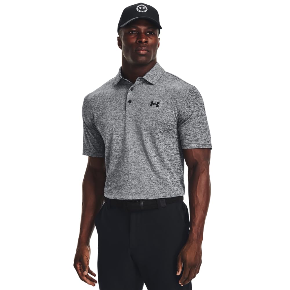 Under Armour Men's Playoff Polo 3.0 - (002) Black / White / Black - XX - Large Tall
