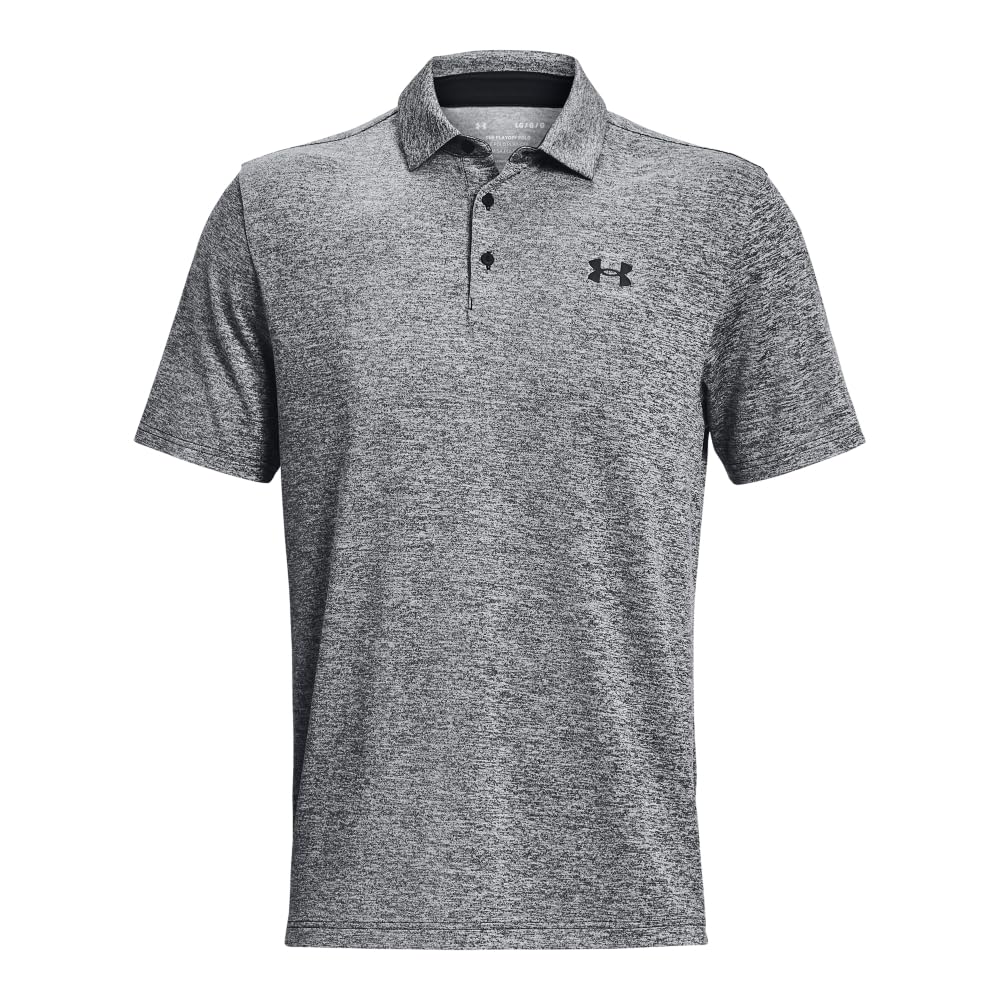 Under Armour Men's Playoff Polo 3.0 - (003) Black / / Castlerock - XX - Large Tall