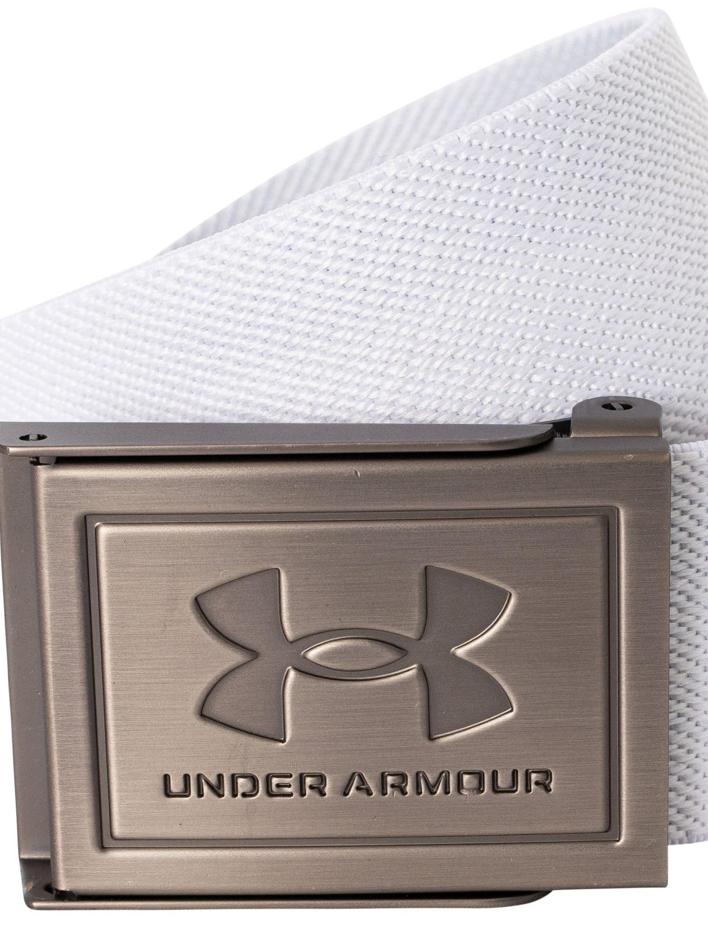 Under Armour Men's Stretch Webbing Belt - One Size Fits Most - (410) Midnight Navy / Khaki Base / Castlerock