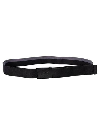 Under Armour Men's Stretch Webbing Belt - One Size Fits Most - (410) Midnight Navy / Khaki Base / Castlerock
