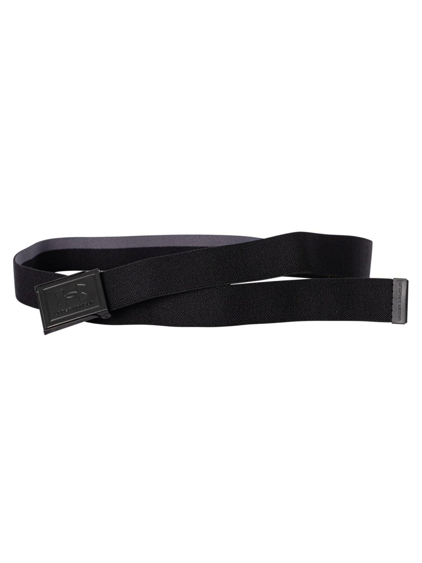 Under Armour Men's Stretch Webbing Belt - One Size Fits Most - (410) Midnight Navy / Khaki Base / Castlerock