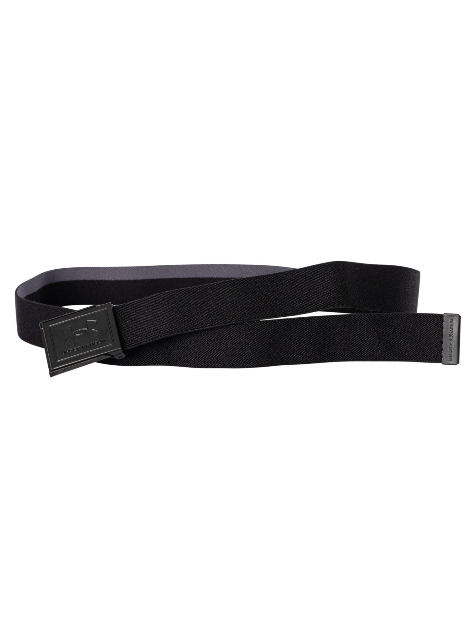 Under Armour Men's Stretch Webbing Belt - One Size Fits Most - (410) Midnight Navy / Khaki Base / Castlerock