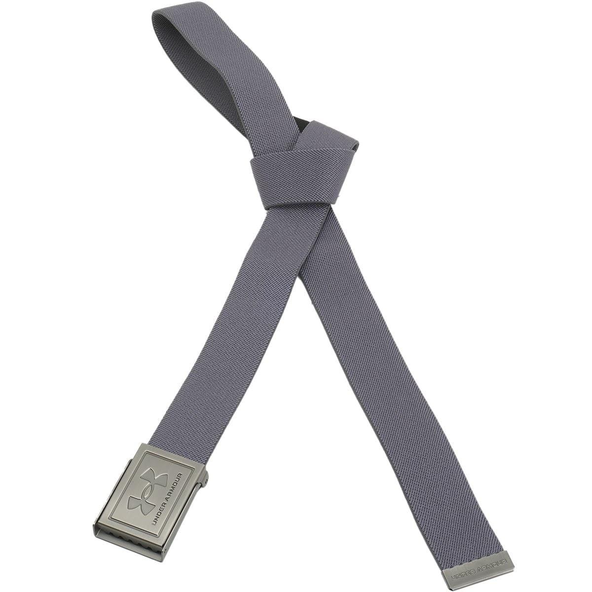 Under Armour Men's Stretch Webbing Belt - One Size Fits Most - (410) Midnight Navy / Khaki Base / Castlerock