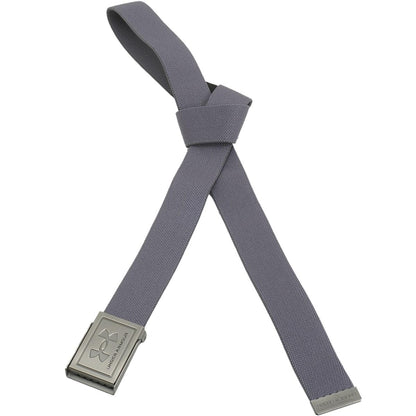 Under Armour Men's Stretch Webbing Belt - One Size Fits Most - (410) Midnight Navy / Khaki Base / Castlerock