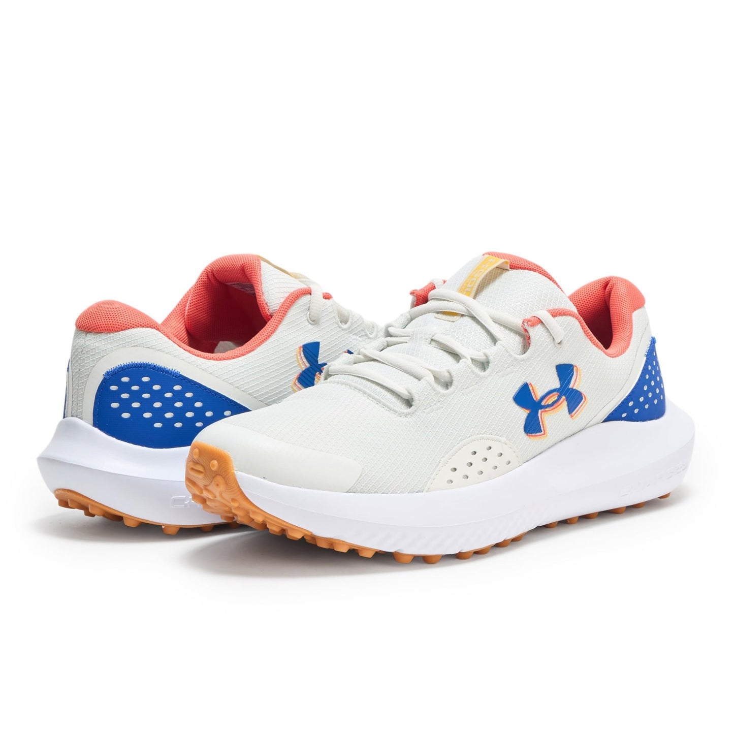 Under Armour Men's Surge Golf Cleat Sneaker - 9 - (014) Halo Gray/Halo Gray/Metallic Silver