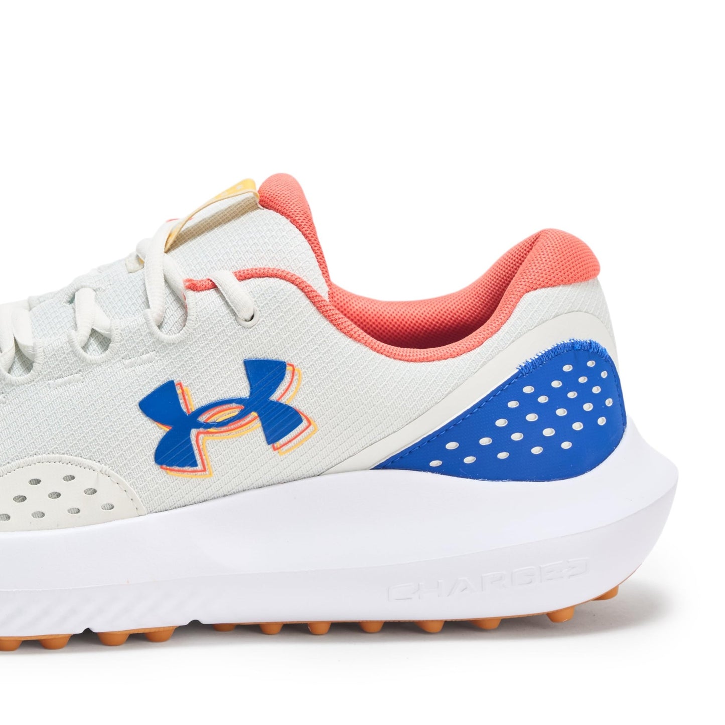 Under Armour Men's Surge Golf Cleat Sneaker - 9 - (014) Halo Gray/Halo Gray/Metallic Silver