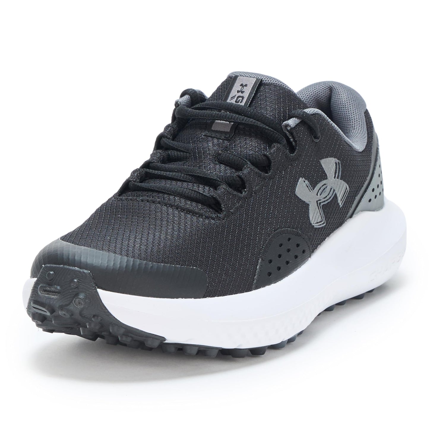 Under Armour Men's Surge Golf Cleat Sneaker - 9 - (014) Halo Gray/Halo Gray/Metallic Silver