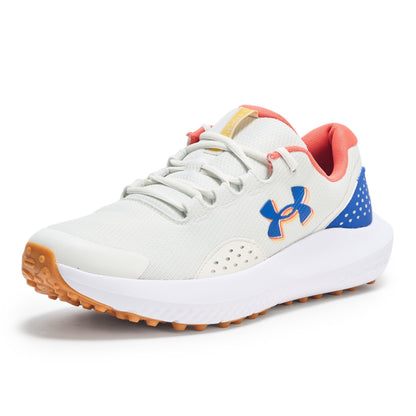 Under Armour Men's Surge Golf Cleat Sneaker - 9 - (014) Halo Gray/Halo Gray/Metallic Silver