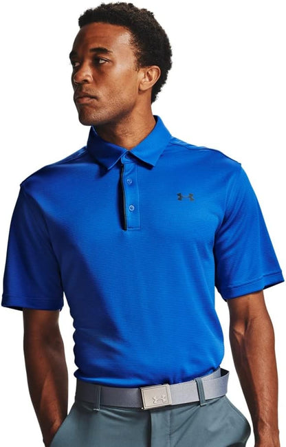 Under Armour Men's Tech Golf Polo - 4X - Large - Gravity Green (389)/Black