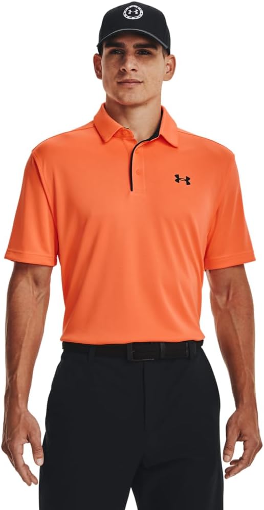 Under Armour Men's Tech Golf Polo - Medium - (406) Photon Blue / / Pitch Gray