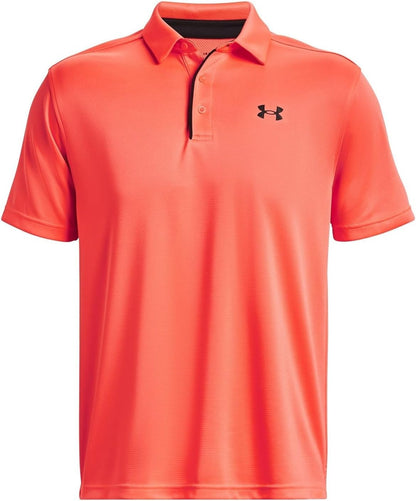 Under Armour Men's Tech Golf Polo - Medium - (877) After Burn / / Black