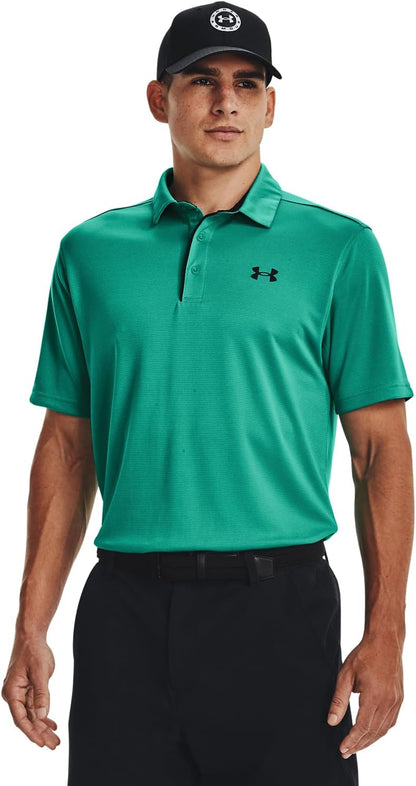 Under Armour Men's Tech Golf Polo - X - Large - (686) Astro Pink / / Pitch Gray