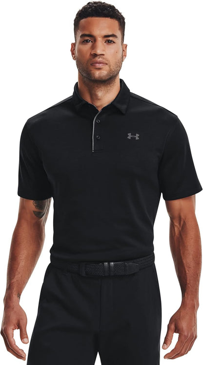 Under Armour Men's Tech Golf Polo - X - Small - Black (001)/Graphite