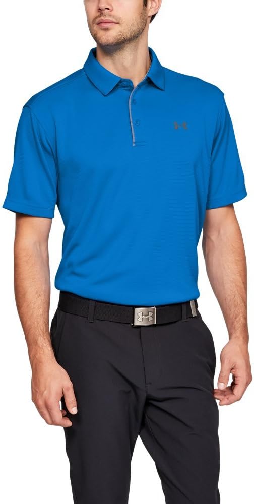 Under Armour Men's Tech Golf Polo - X - Small - Blue Circuit (436)/Graphite
