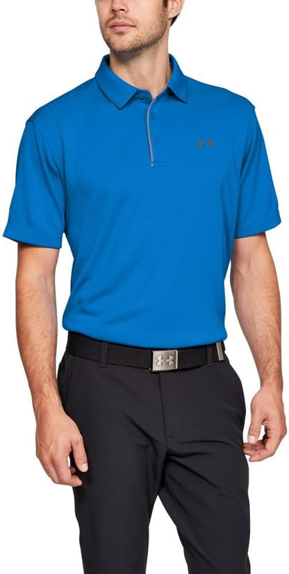 Under Armour Men's Tech Golf Polo - X - Small - Blue Circuit (436)/Graphite