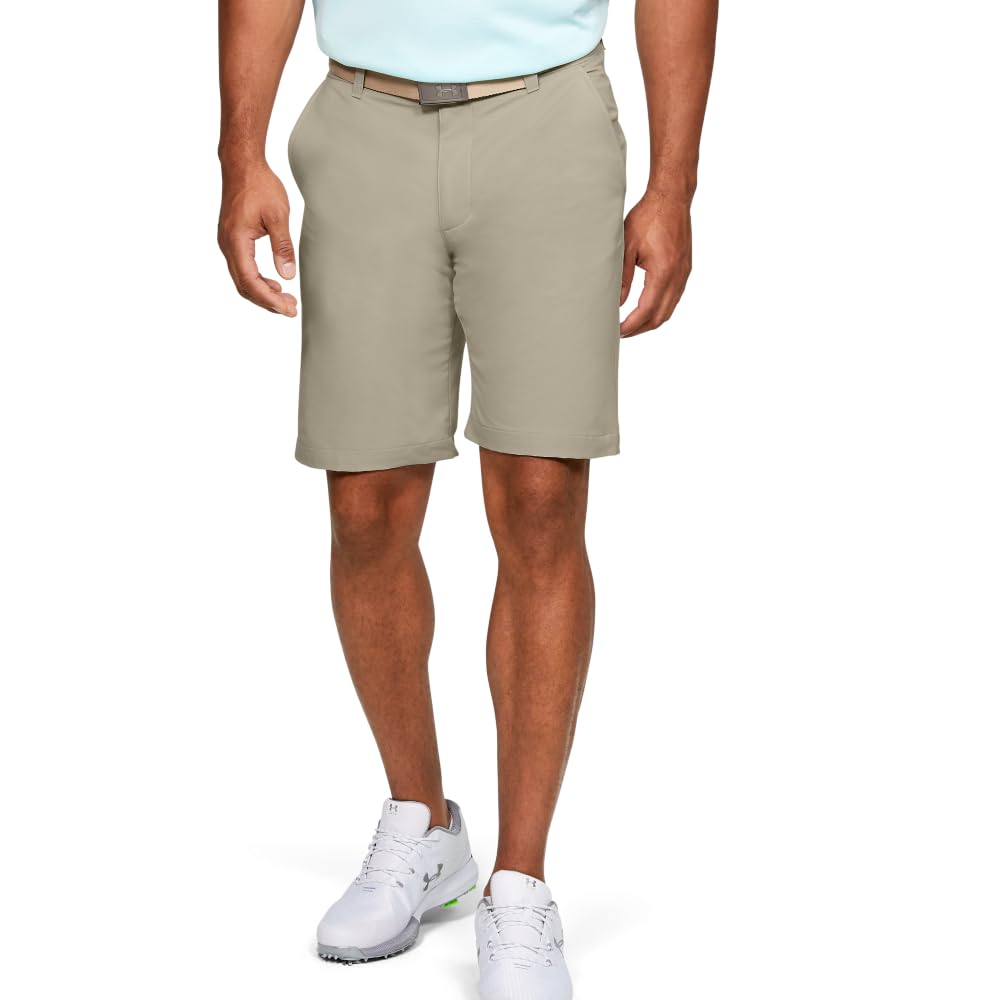 Under Armour Men's Tech Golf Shorts - 30 - Khaki Base (289)/Pitch Gray