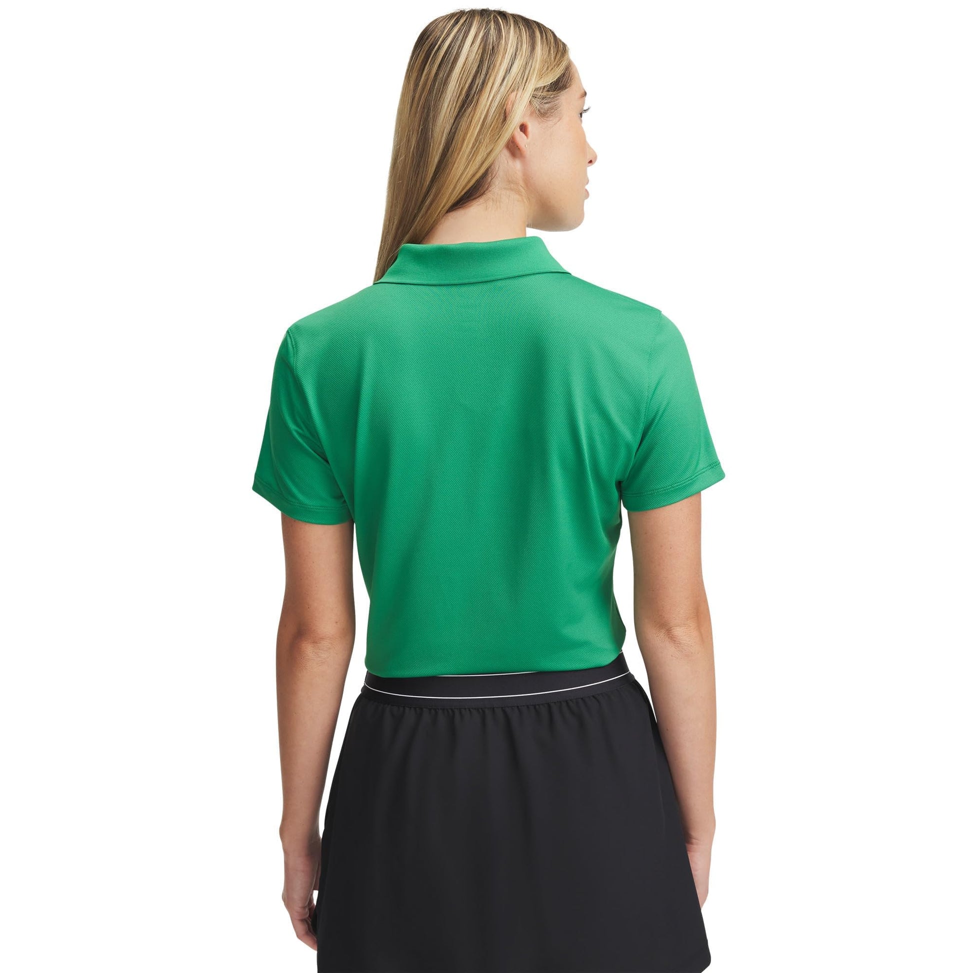 Under Armour Women's Active Short Sleeve Polo - Large - (100) White / / Halo Gray