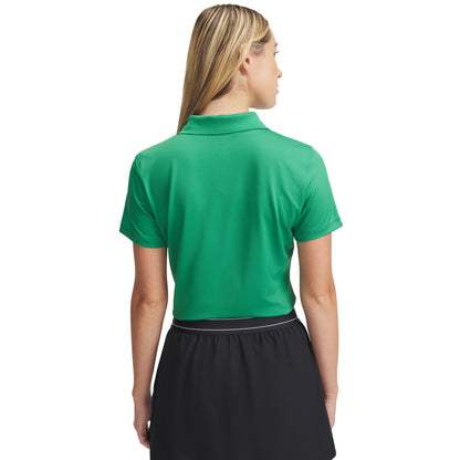 Under Armour Women's Active Short Sleeve Polo - Large - (100) White / / Halo Gray