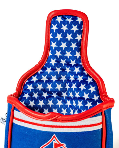 USA Tribute 2.0 - Mallet Putter Cover - Pins and Aces