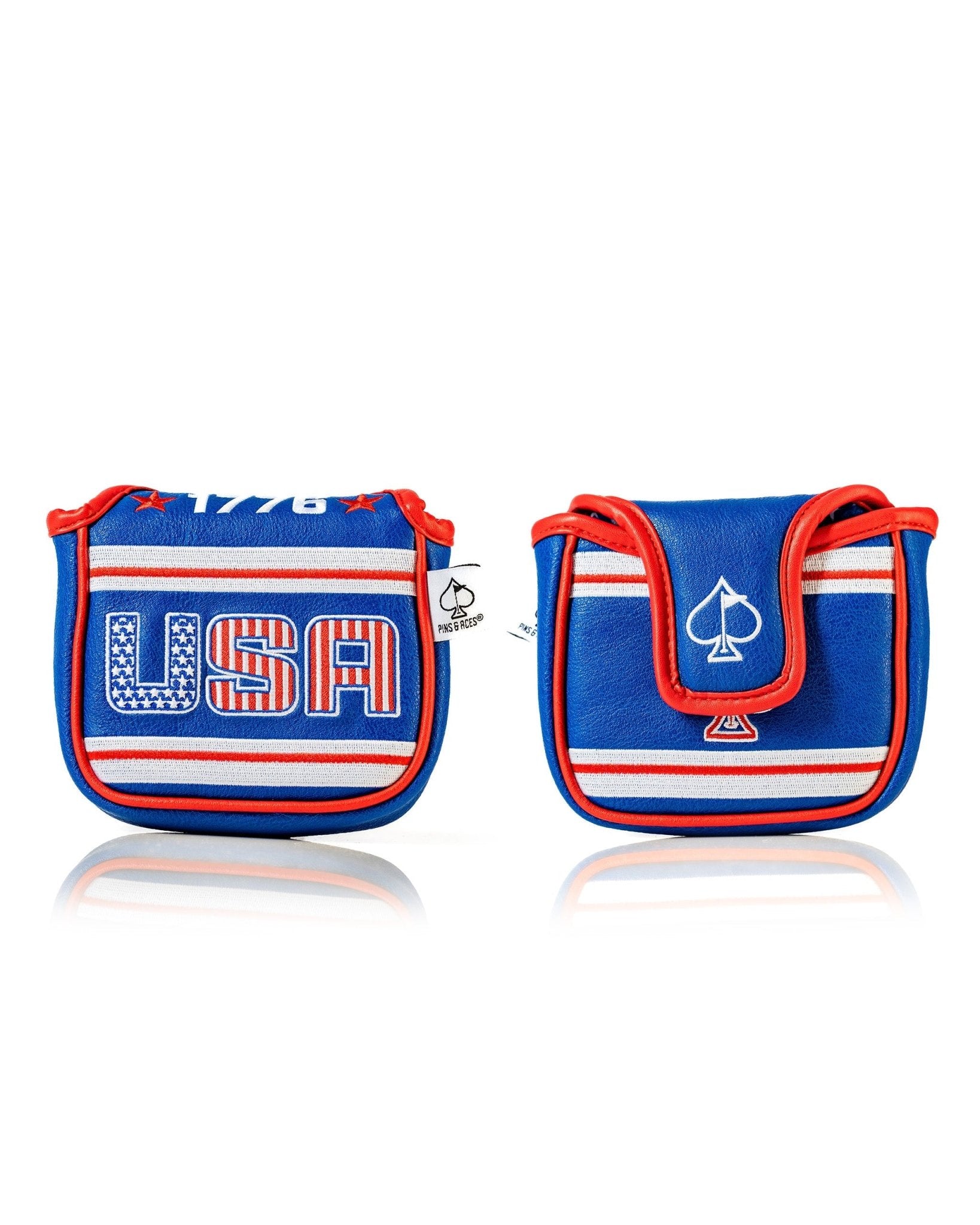 USA Tribute 2.0 - Mallet Putter Cover - Pins and Aces