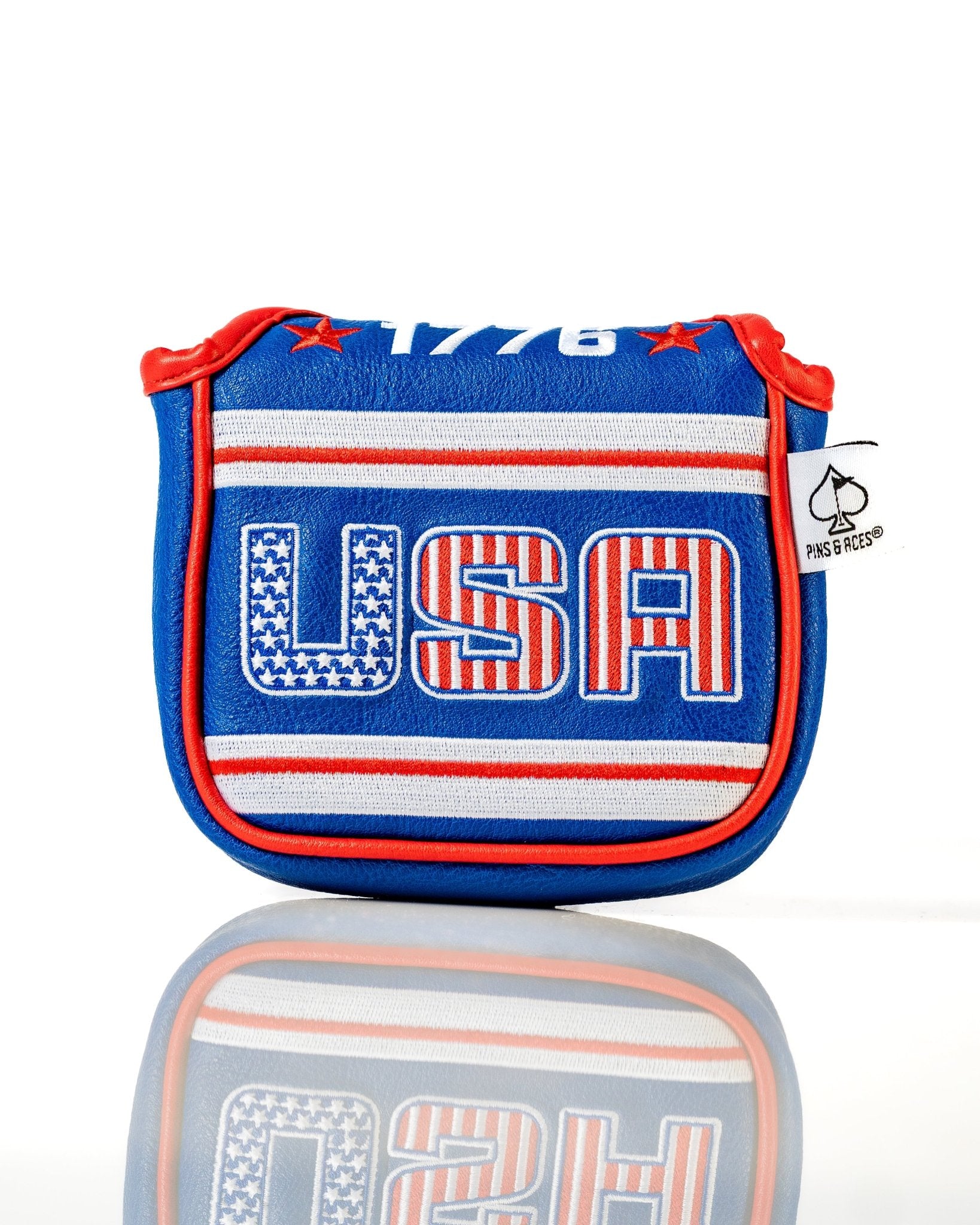 USA Tribute 2.0 - Mallet Putter Cover - Pins and Aces