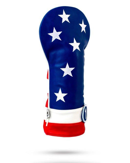 USA Tribute Headcover - Driver Cover - Pins and Aces