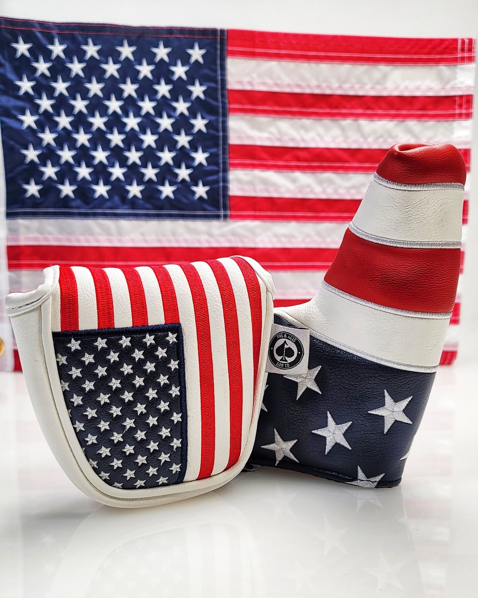 USA Tribute Putter Cover - Pins and Aces