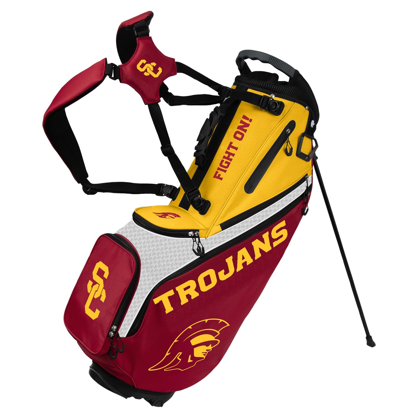 USC Back Nine Stand Bag NCAA |Team Effort - Team Effort