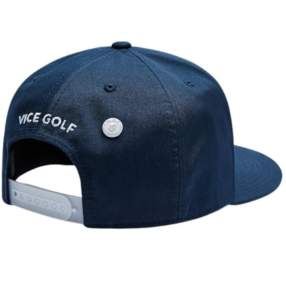 Vice Golf Crew Cap - Medium - Blue/Grey