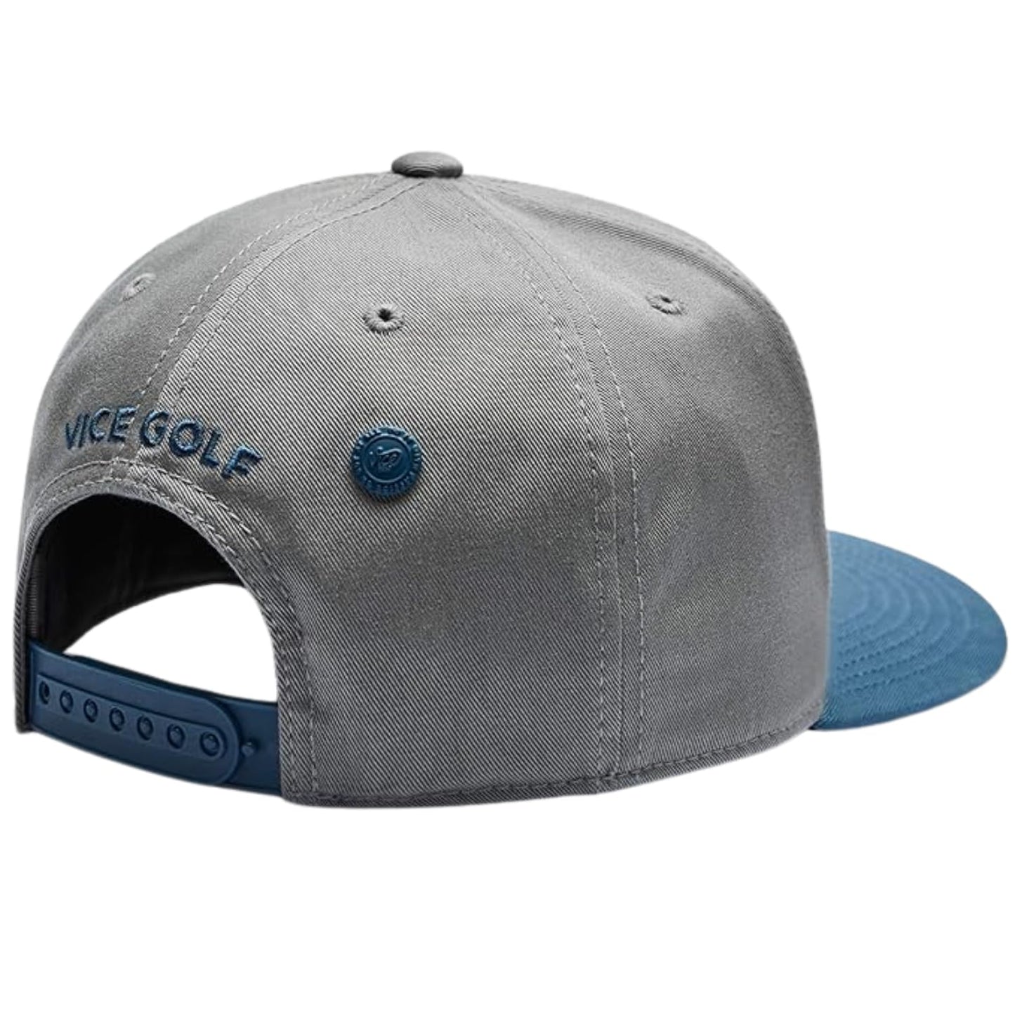 Vice Golf Crew Cap - Medium - Blue/Grey
