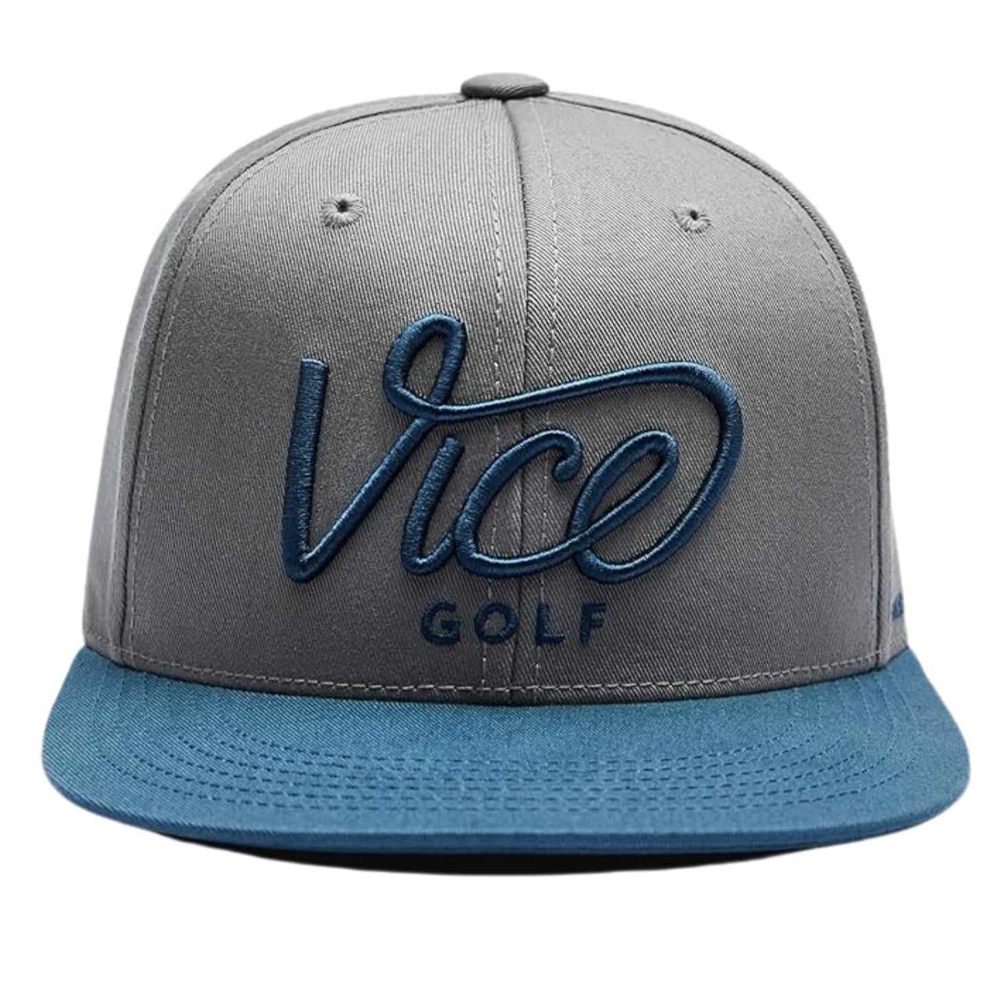 Vice Golf Crew Cap - Medium - Blue/Grey
