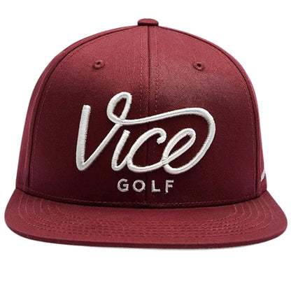 Vice Golf Crew Cap - One Size - Maroon