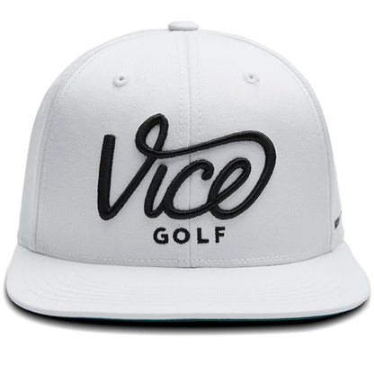 Vice Golf Crew Cap - One Size - White
