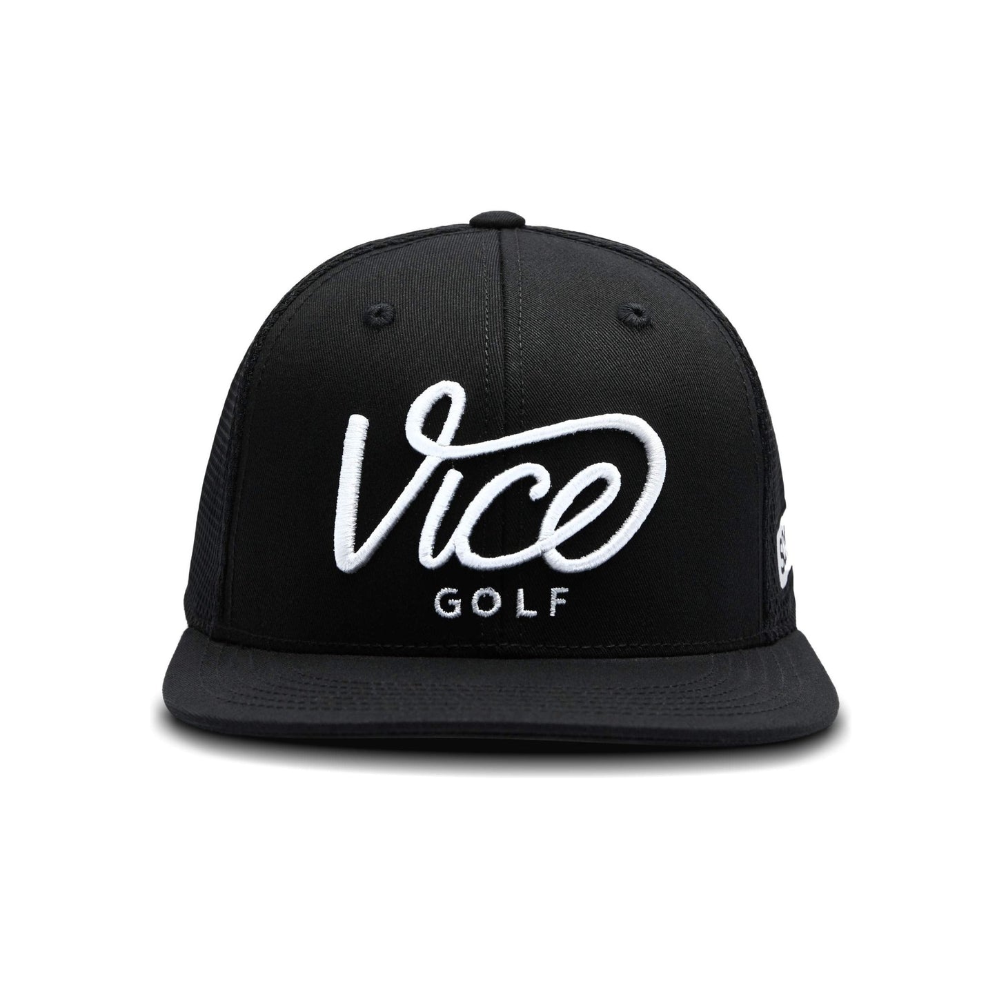 Vice Golf Squad Cap - Medium - All Black