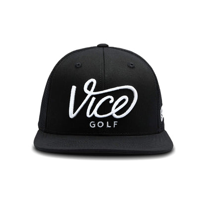 Vice Golf Squad Cap - Medium - All Black