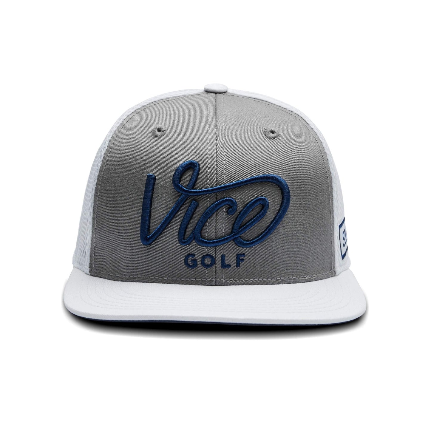Vice Golf Squad Cap - One Size - White/Grey