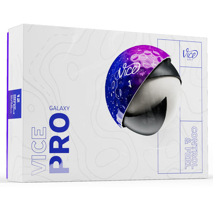 Vice Pro Golf Balls - Galaxy - 
