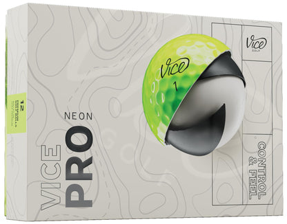 Vice Pro Golf Balls - Lime - 