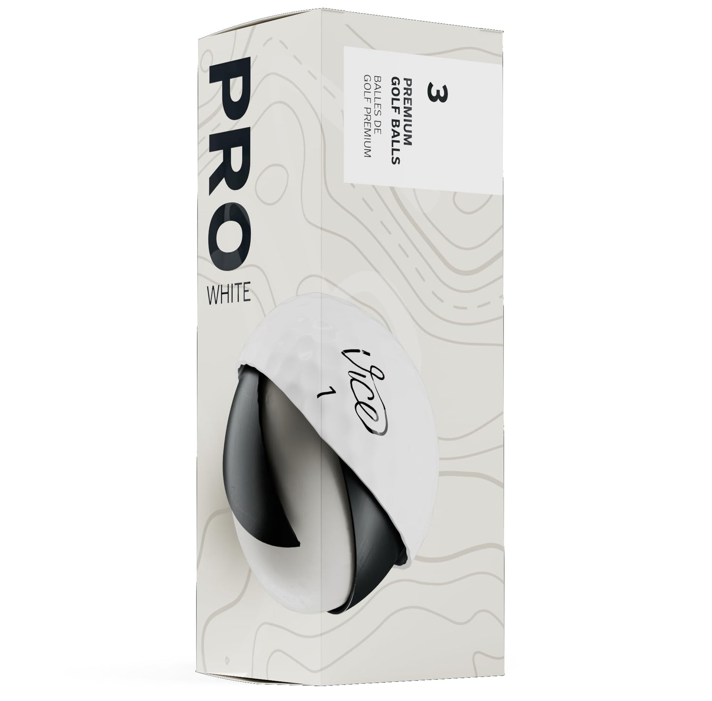 Vice Pro Golf Balls - White - 