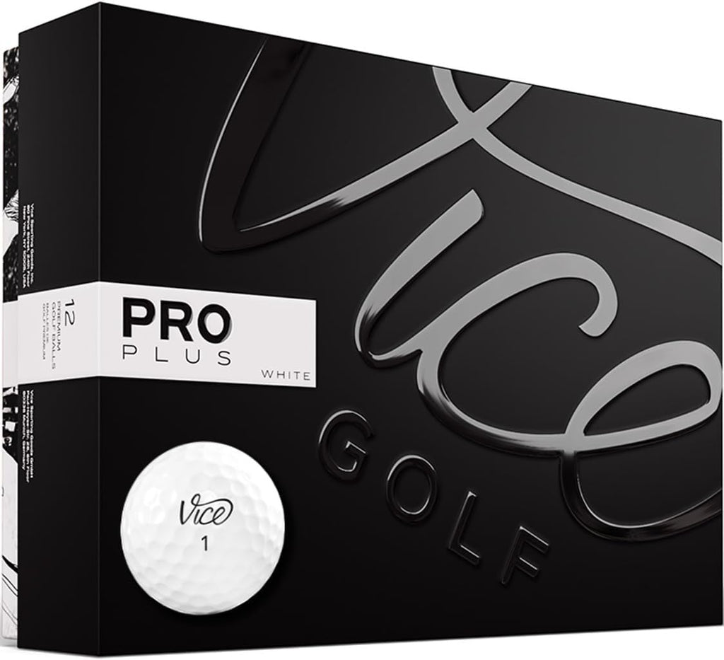 VICE Pro plus Golf Balls - White -