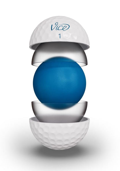 Vice Tour Golf Balls - White - Generation 3